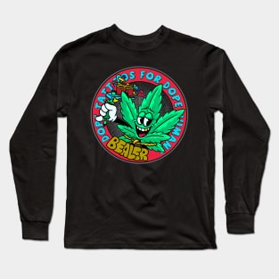 Dope tats for dope humans color Long Sleeve T-Shirt